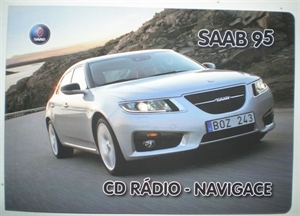 Obrázek produktu: Knížka CD radio navigace SAAB 9-5 10-